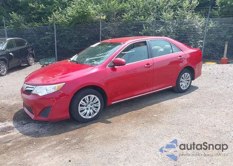 2012 Toyota Camry Le из США, поврежденный, VIN 4T1BF1FK6CU577288